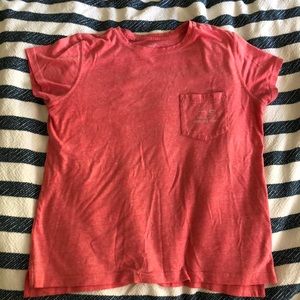 Vineyard Vines Coral Short Sleeve Logo T-Shirt